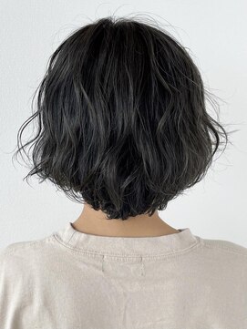 ヘアメイク ミチ 富田店(HAIRMAKE MICHI) 【MICHI 富田店　古作蓮】ふわふわショートボブ