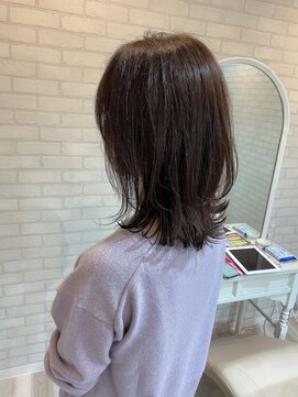 マーリャヘアー(mallia hair) くびれ外ハネミディアム