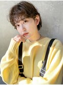 フロントパーマショート_外ハネボブセクションカラー_38941