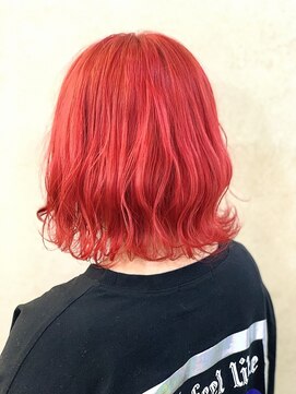 ラビス 浦和(Lovis) デザインカラー/レイヤーカット/ウェットヘア/夏のヘアアレンジ