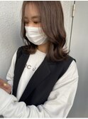 ラベンダーベージュ/髪質改善トリートメント/韓国風