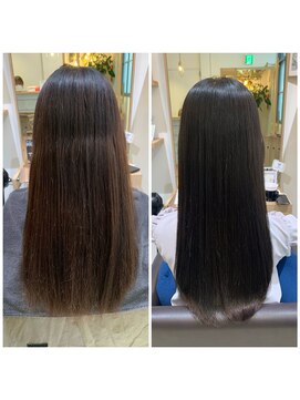 プリマ アンジュ 中目黒店(PRIMA ange) ２０代女性の髪質改善酸性ストレート【中目黒】