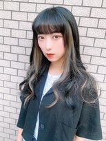 リア(Lia by KENJE)&nbsp;Lia＆汐見悠佑　セクションカラーでオシャレ度UPカラー♪