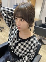 イオエ(ioe)&nbsp;前髪/アンブレラカラー/こなれミディ/イメチェン/ウェーブパーマ