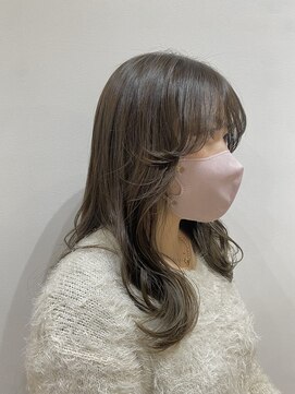 ネウィ ジャム 町田(newi JAM) 韓国風ヘア/透明感カラー/顔周りカット/サイドバング