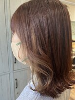 シュシュバイジャガラ 千葉駅北口店(chou chou byJAGARA) ピンクブラウン×ベージュ【chouchou千葉・千葉駅】