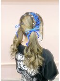 レースアップ☆ツインテールアレンジ♪