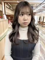 ラヴィエール(LAVIERE by R-EVOLUT)&nbsp;スーパーロングレイヤーグレージュオリーブグレー柏/柏駅