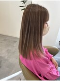 ベージュハイライト