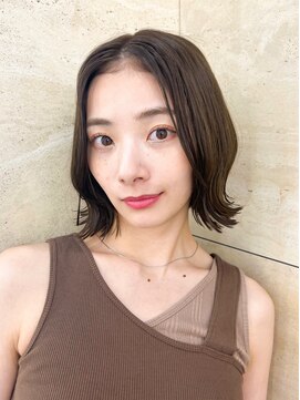 ロンドホットリップ 立川(Lond hot lip) 【Nanatsu】くびれボブ/ボブ/顔まわり/前髪カット/立川