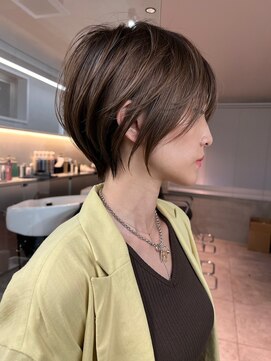 ジルブラン(JIL BLAN) ハイライトバレイヤージュダブルカラーケアブリーチ30代40代