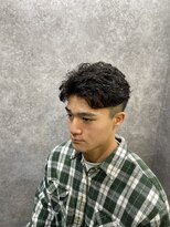 アプローズ(AppLauz)&nbsp;宮城リョータ風オールバックパーマ