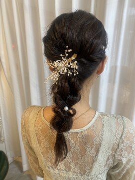 フィゼル 福島店(fizelle) ヘアセット　　原明日香