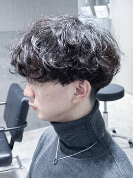 テクト バイアッシュ 吉祥寺店(Tect by Ash) 無造作シャドウパーママッシュツーブロック