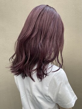 シアン(CYAN) 【CYAN】#10代#20代#ピンクラベンダー#ゆるウェーブ