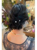 パーティーヘアセット（ウェディングにもOK）