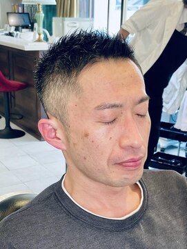 グレイスフルバーバーロンドン 大宮店(Graceful Barber London) 【40代 男性】ロンドンベリーショート（大宮/バーバー）