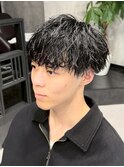 メンズカット/パーマ/ヘッドスパ/ブリーチ/眉毛/韓国/大宮/Men's