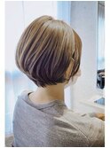骨格補正立体ショート【流山おおたかの森髪質改善オージュア】