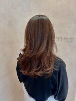 オン キャナルシティ博多前店(on)&nbsp;【吉井伍克】セミロング/美髪レイヤー/艶カラー/博多