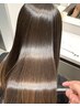 【平日、指名なし限定】髪質改善ストレート＋トリートメント