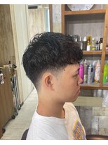 デルフィーノ ヘアーパフォーム(delfino hair perform)&nbsp;メンズカットフェードツイストスパイラルメンズパーマ