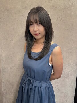 ティエル 町田店(tiel) ロングレイヤーカット《韓国レイヤー》　kazuki