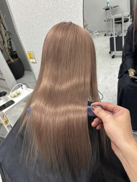 天神美容室 【香月指名☆】ミルクティー×マロンブラウン×ブラウンカラー