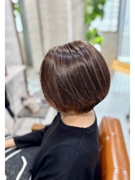 大人世代の為の白髪ぼかしハイライト[浦添/経塚/白髪ぼかし]