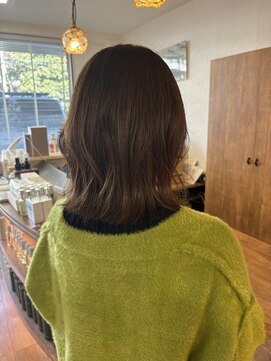 バイエイト 野並店(By Eight) ベージュ×Bob×バイカルテトリートメント