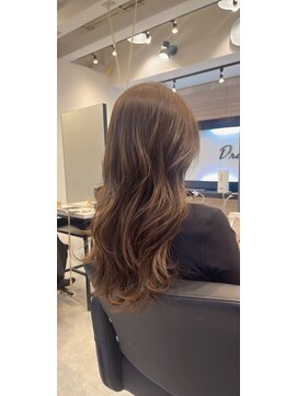 ヘアーアンドカラー ルジャルダン 葛西店(le jardin) グレージュロング
