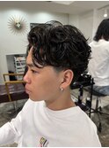 ラルフカール/メンズパーマ/テーパーフェード