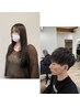 【6月限定】頭皮クレンジング付き♪カット+マッサージシャンプー ¥7,000
