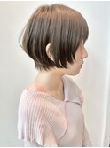丸みレイヤーショートボブ ショートウルフ
