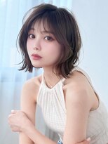 アグ ヘアー イコール 新小岩店(Agu hair equal)&nbsp;《Agu hair》オリーブくびれBOB×numberA.ベースケアミルク