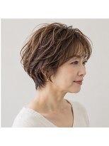 ヘアアンドメイク アース 入間店(HAIR&MAKE EARTH) 大人可愛いショートボブ×美髪カラー