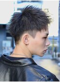 王道アップバング