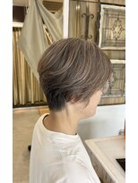 グランジ 北山田店(GLUNGE)&nbsp;【野村】脱白髪染めハイライト×ハンサムショート