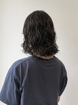 ハロウ 岡山パーマニュアンスパーマ髪質改善トリートメントショート