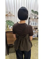 カネラ(canela)&nbsp;【自宅で簡単★】超自然◎縮毛矯正で作るミニボブ