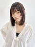 初回/2回目　カット＋リタッチ縮毛矯正　￥15000