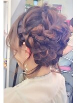 ボイス(Voice) ☆ほんわか編み込みアップ★