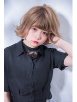 ミエルヘアーエスト 新宿店(mielhair est)&nbsp;外国人風コントラスト＋ハイライトカラー　　【新宿】