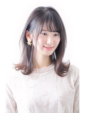 インフィニティ 新富町(Infinity) 【伸ばしかけの方にオススメ】フェミニンセミディ