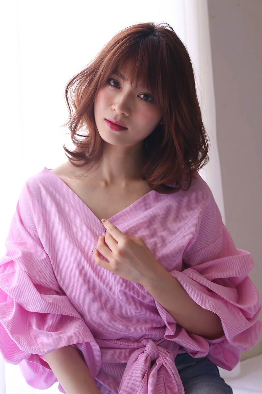 【人気No.1】 カット＋艶カラー＋oggiottoトリートメント \14300