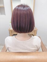 リール ヘアー 箱崎店(rire hair) ボブ×ピンクパープル