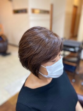 ミオ パーチェ ヘア(mio pace hair) ショートボブ