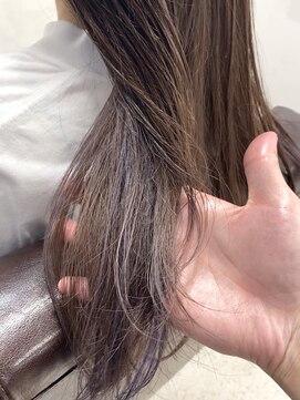 ニコフクオカヘアーメイク(NIKO Fukuoka Hair Make) 「NIKO」イヤリングラベンダーベージュ