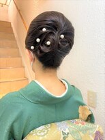 矢島美容室 荻窪店&nbsp;【品のあるアップ】＆【着崩れない楽な着付け】