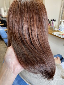 アンド ローバー(and LOVER) シークレットハイライト アプリコットオレンジ